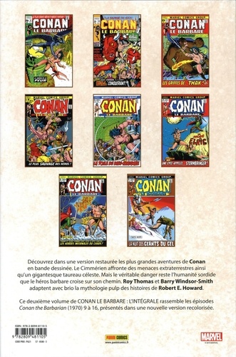 Conan le barbare L'intégrale 1971-1972