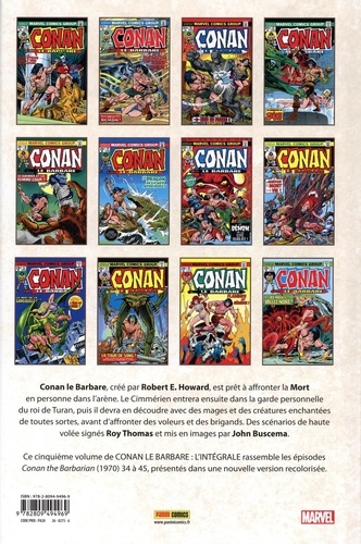 Conan le barbare L'intégrale 1974