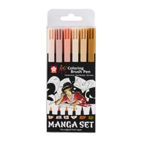 Set de 6 koï color brush
