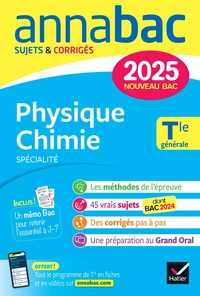 Physique-Chimie spécialité Tle générale