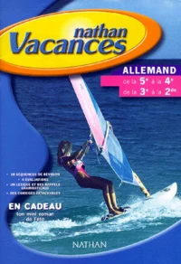 Allemand De La 5eme A La 4eme Ou De La 3eme A La 2nde