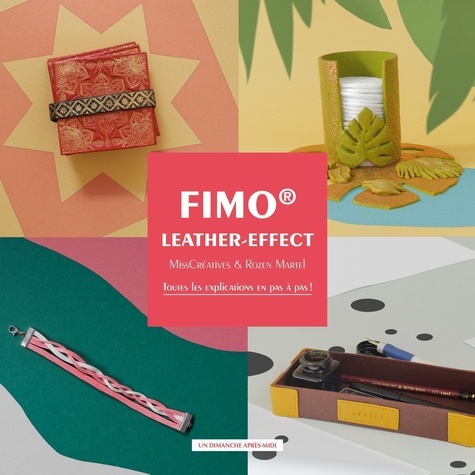 Fimo. Leather-effect