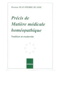 Précis de matière médicale homéopathique