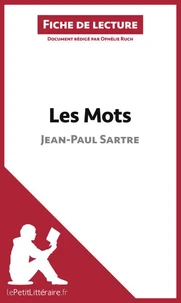 Les mots de Jean-Paul Sartre