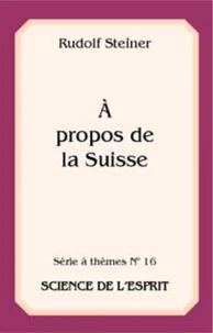 A propos de la Suisse