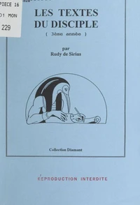 Les textes du disciple (3e année)