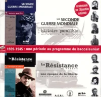 1939-1945 : UNE PERIODE AU PROGRAMME DU BACCALAUREAT COFFRET 2 CD-ROM : LA SECONDE GUERRE MONDIALE, HISTOIRE PARALLELE. LA RESISTANCE EN FRANCE, UNE EPOPEE DE LA LIBERTE