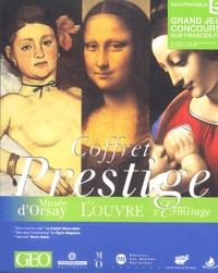  Collectif - Coffret prestige 3 musées : Le Louvre, Musée d'Orsay, Musée de l'Ermitage - CD-ROM.