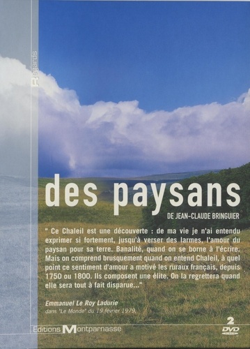 Jean-Claude Bringuier - Des paysans - 2 DVD Vidéo.