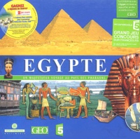  GEO et  Collectif - Egypte un majestueux voyage au pays des pharaons. - DVD-ROM.