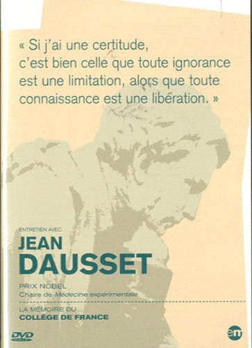 Philippe Labrune - Entretien avec Jean Dausset - DVD Vidéo documentaire.