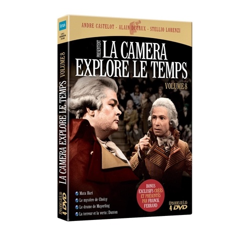 Stellio Lorenzi - La caméra explore le temps - Volume 8, coffret. 4 DVD