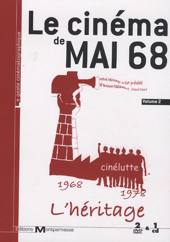  Collectif Cinélutte - Le cinéma de mai 68 - 2 DVD, Volume 2. 1 CD audio