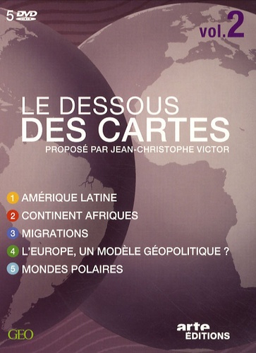 Jean-Christophe Victor - Le dessous des cartes - Volume 2. 5 DVD