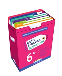 Boîte à fiches tout-en-un 6e