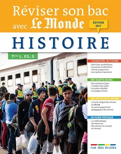 Histoire Tle L, ES, S  Edition 2017