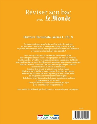 Histoire Tle L, ES, S  Edition 2017