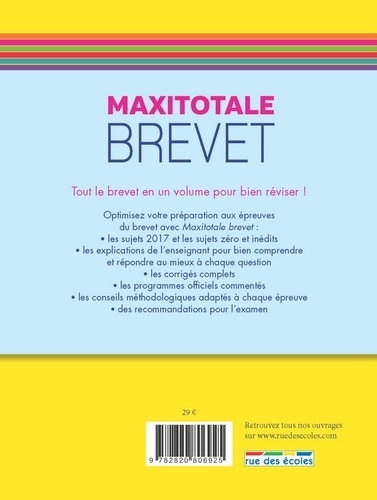 Maxitotale brevet  Edition 2018