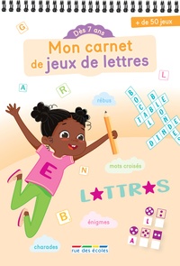 Téléchargement gratuit d'ebooks mobi Mon carnet de jeux de lettres (French Edition) 9782820813893