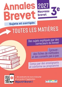 Toutes les matières 3e