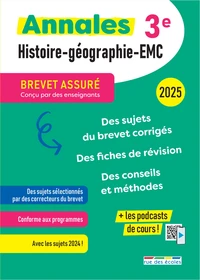 Annales Histoire-géographie 3e