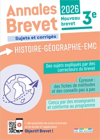 Histoire-Géographie-EMC 3e