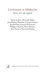 Litterature et médecine