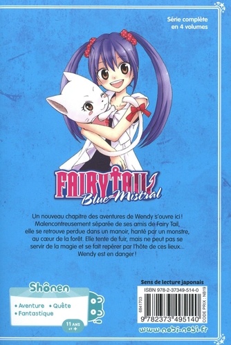 Fairy Tail Blue Mistral Tome 2. de Rui Watanabe - Tankobon - Livre - Decitre