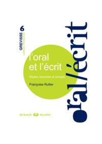 L'oral et l'écrit