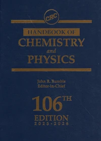 CRC Handbook of Chemistry and Physics