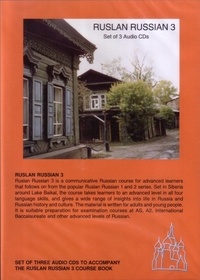 John Langran - Ruslan Russian 3 - Edition anglais-russe. 3 CD audio