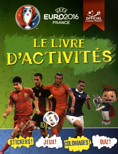 Russel McLean - UEFA Euro 2016 France - Le livre d'activités.