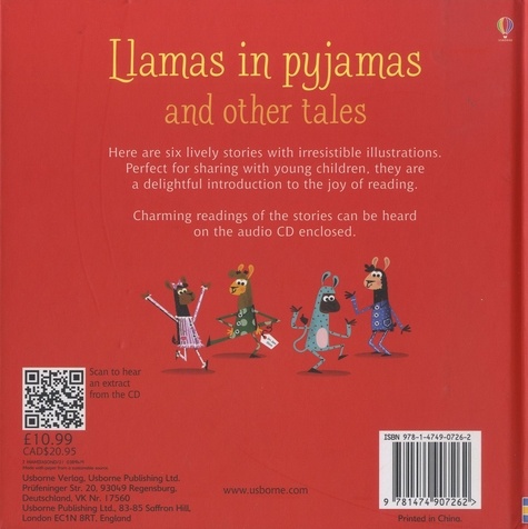Llamas in Pyjamas and other tales  avec 1 CD audio