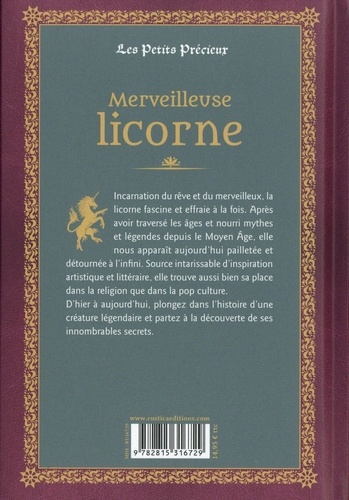 Merveilleuse licorne