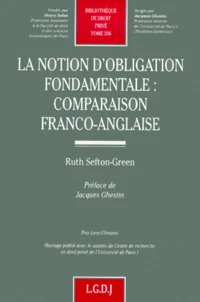 La Notion D'Obligation Fondamentale. Comparaison Franco-Anglaise