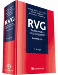 RVG - Rechtsanwaltsvergütungsgesetz.