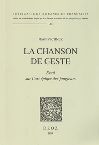 La chanson de geste