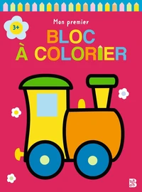 Mon premier bloc à colorier Train