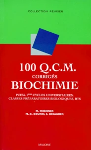 100 QCM corrigés de biochimie