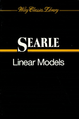 S-R Searle - Linear Models.