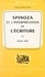 Spinoza et interpretation ecriture