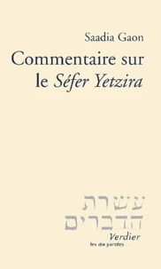 Commentaire Sur Le Sefer Yetzira