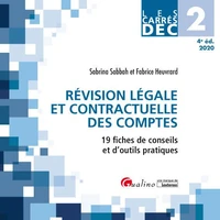 Révision légale et contractuelle des comptes DEC 2