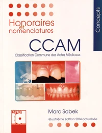 Honoraires et nomenclatures CCAM 2014