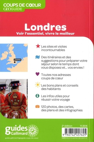 Londres 2e édition -  avec 1 Plan détachable