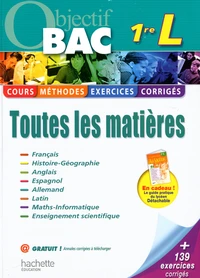Toutes les matières 1e L