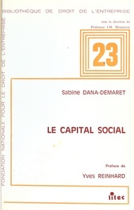 Sabine Dana-Démaret - Le Capital social.