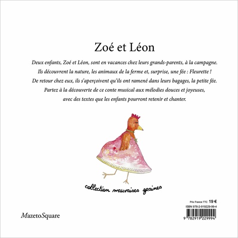 Zoé et Léon  avec 1 CD audio