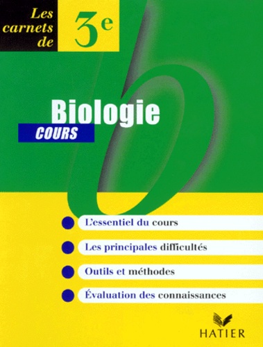 Sabine Laschkar - Biologie 3eme Cours.