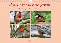 Sabine Löwer - CALVENDO Animaux  : Jolis oiseaux de jardin (Calendrier mural 2021 DIN A4 horizontal) - Observés pendant toute l'année... (Calendrier mensuel, 14 Pages ).